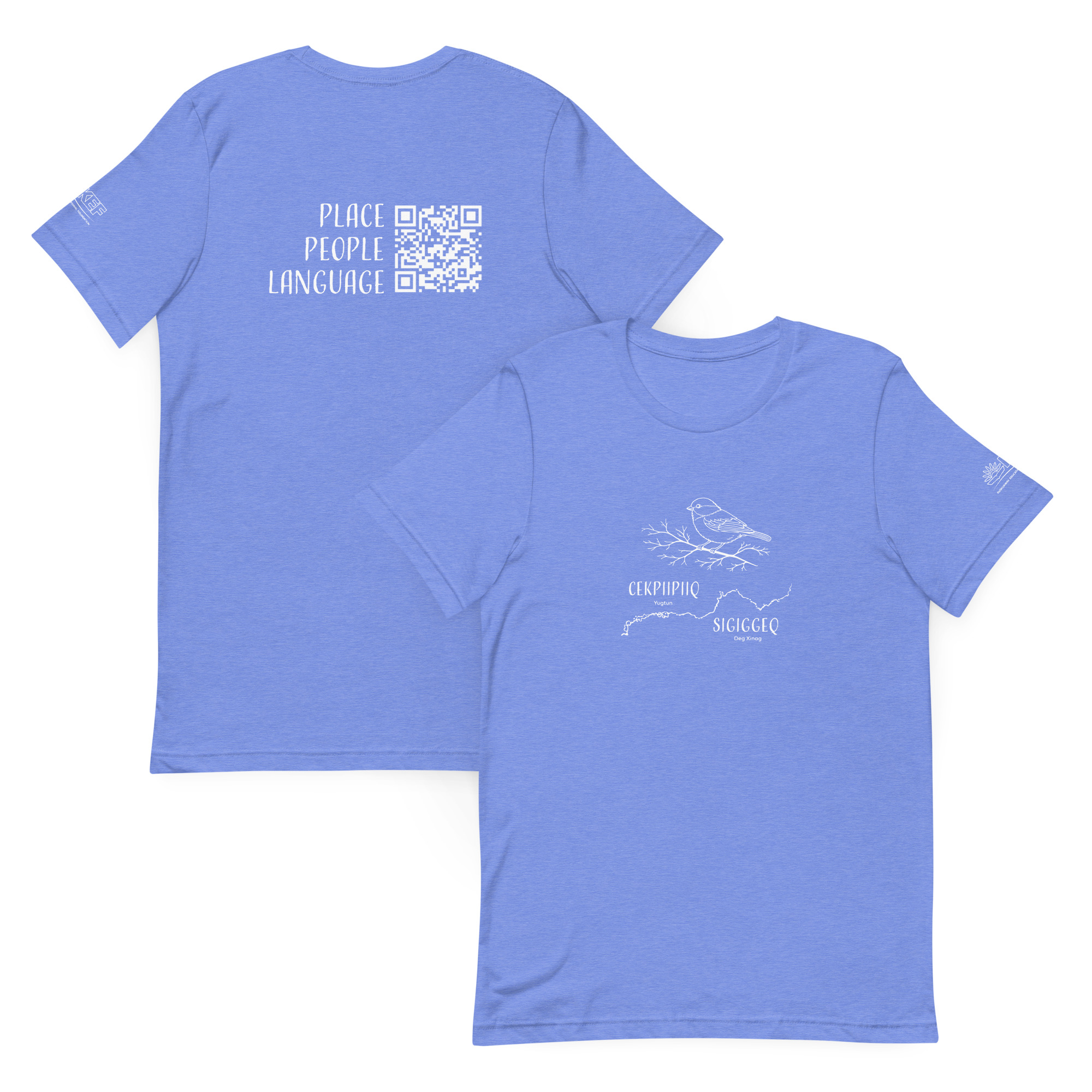Middle Kuskokwim Languages Adult Tee – Chickadee/Cekpiipiiq/Sigiggeq - Image 9