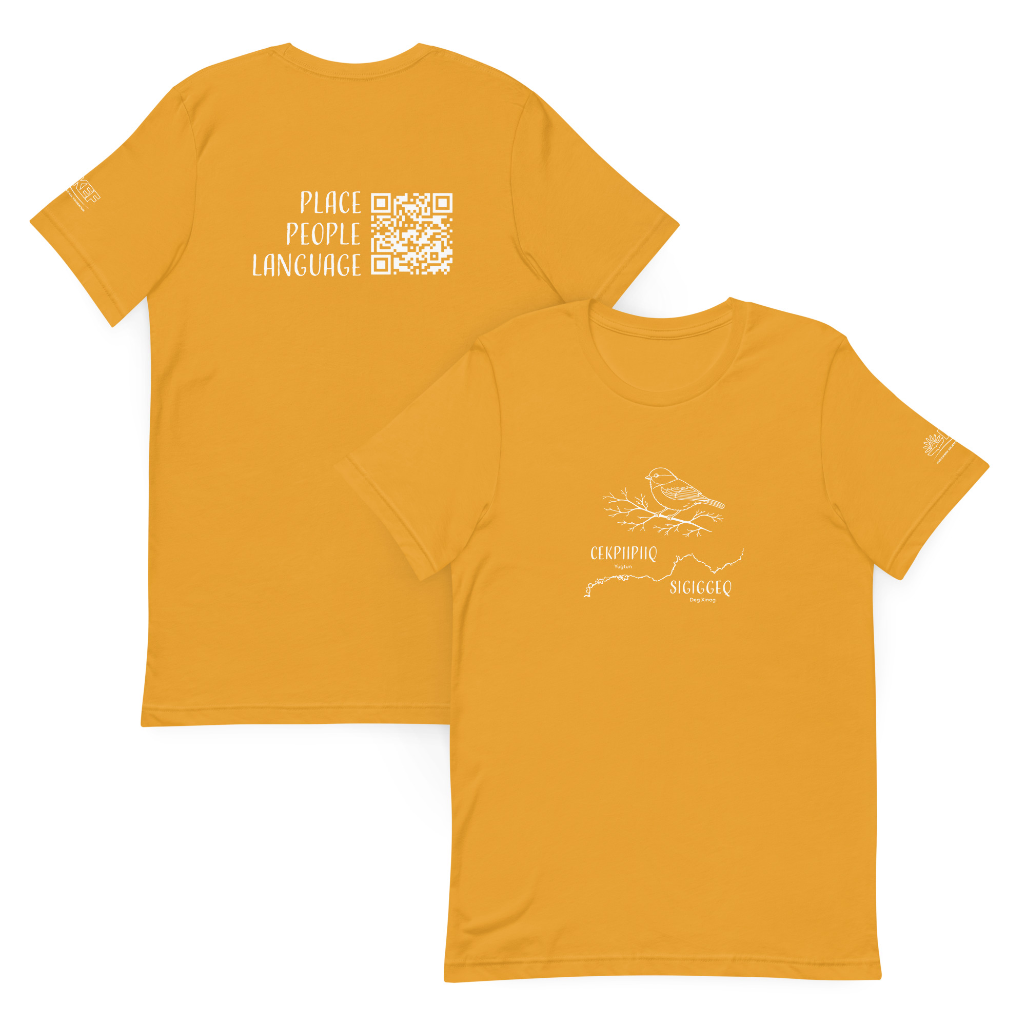 Middle Kuskokwim Languages Adult Tee – Chickadee/Cekpiipiiq/Sigiggeq - Image 10